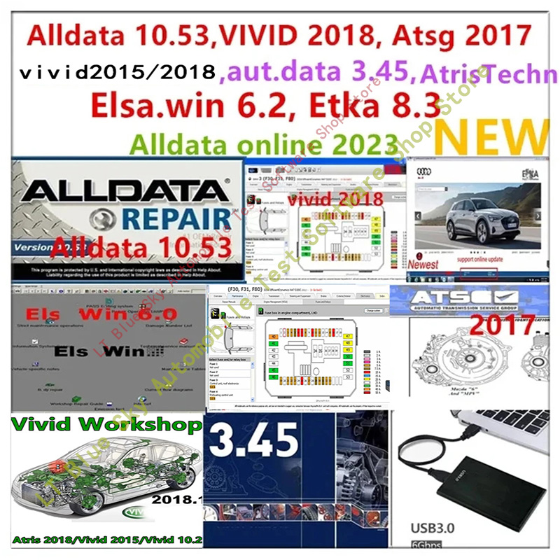 Workshop Tools Online - 2023 car tools alldata online software