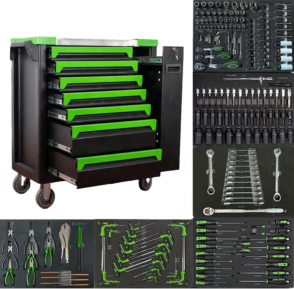 Workshop Tools Trolley - CE 2025 New Steel Tool Set