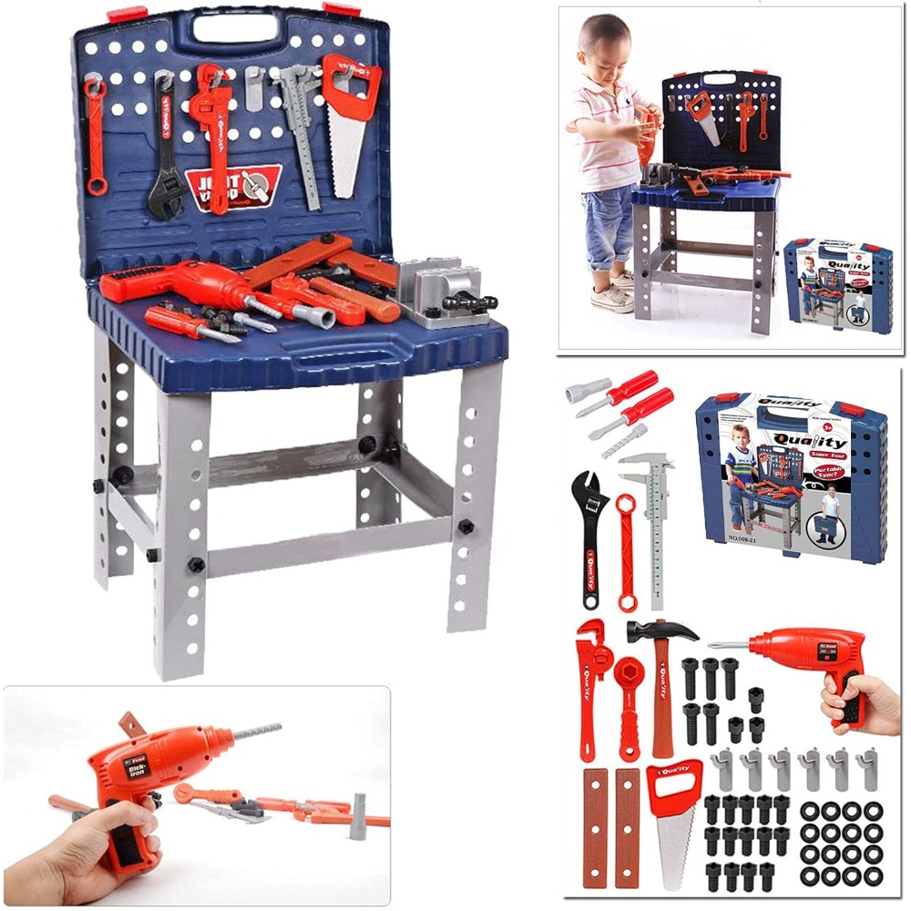 Kids Toy Tool Workbench with R - Tools Workshop Kids recensione e prezzo