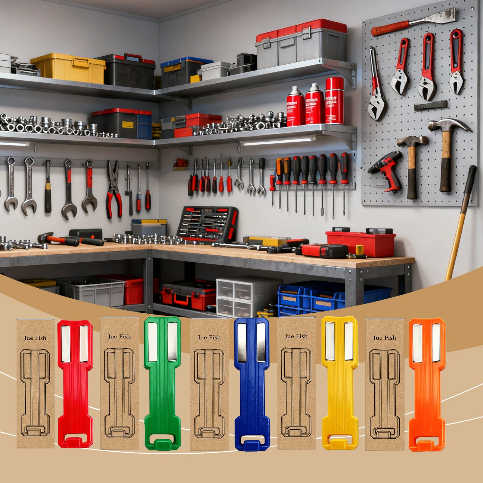 Magnetic Spray Can Holder Kitc - Workshop Tools On Wall recensione e prezzo