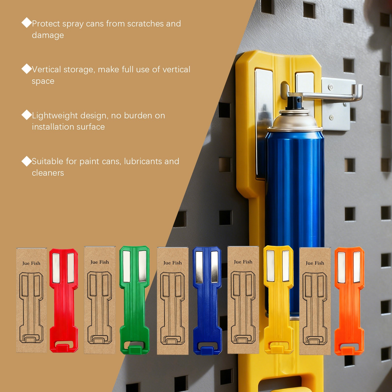 Magnetic Spray Can Holder Kitc - Workshop Tools On Wall recensione e prezzo