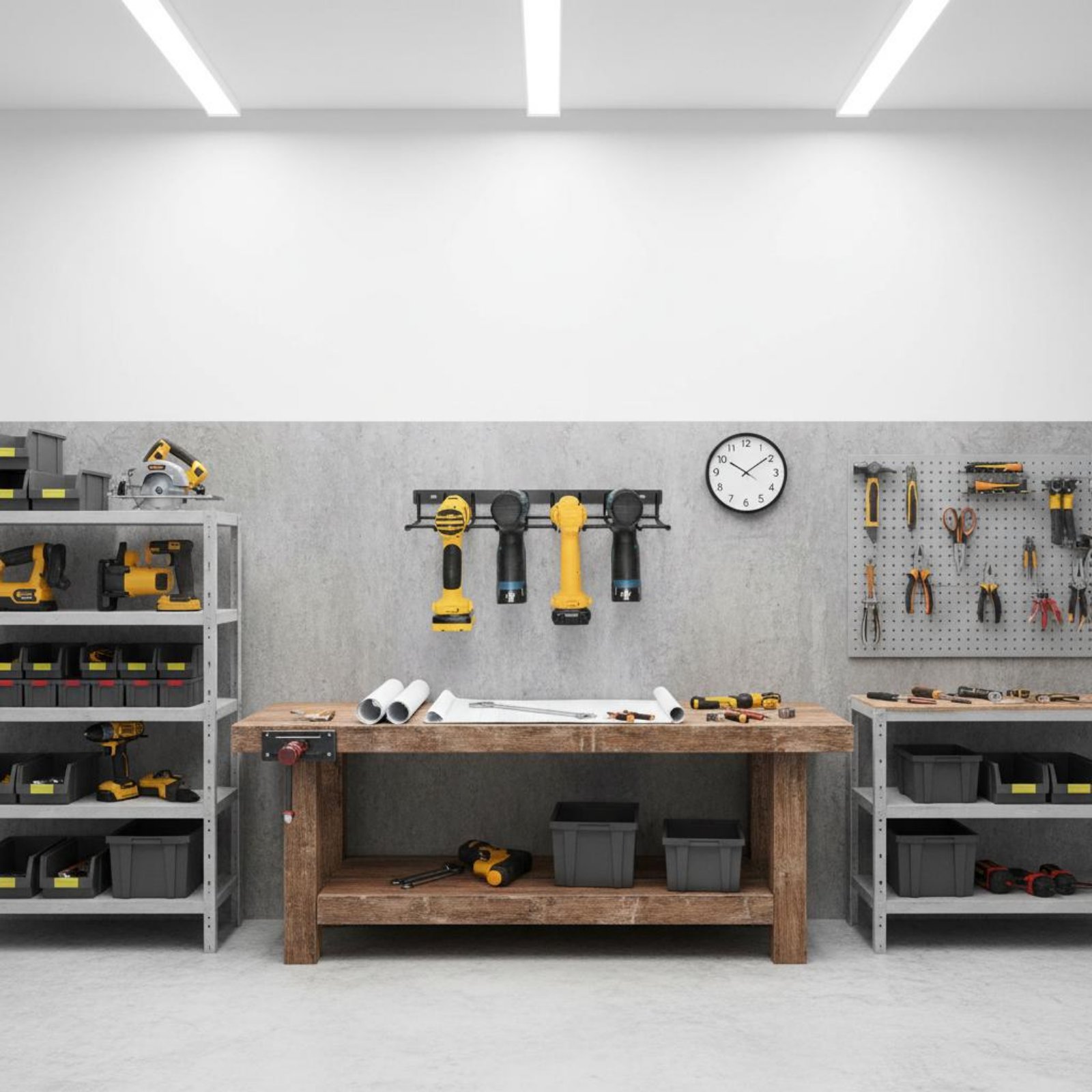 Wall Mount Drill Holder Easy I - Tools In The Workshop recensione e prezzo
