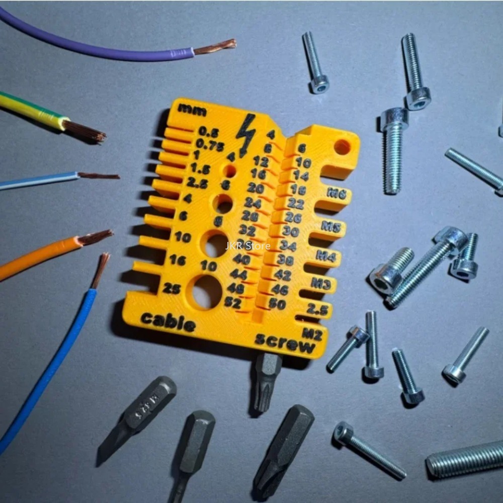 Double Sided Wire Gauge Screw  - Workshop Tools Uses recensione e prezzo
