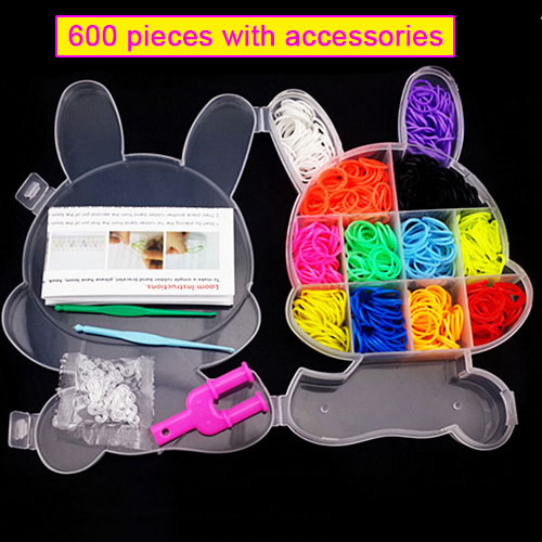 Colorful Rubber Bands Loom  El - Tools Workshop Kids recensione e prezzo