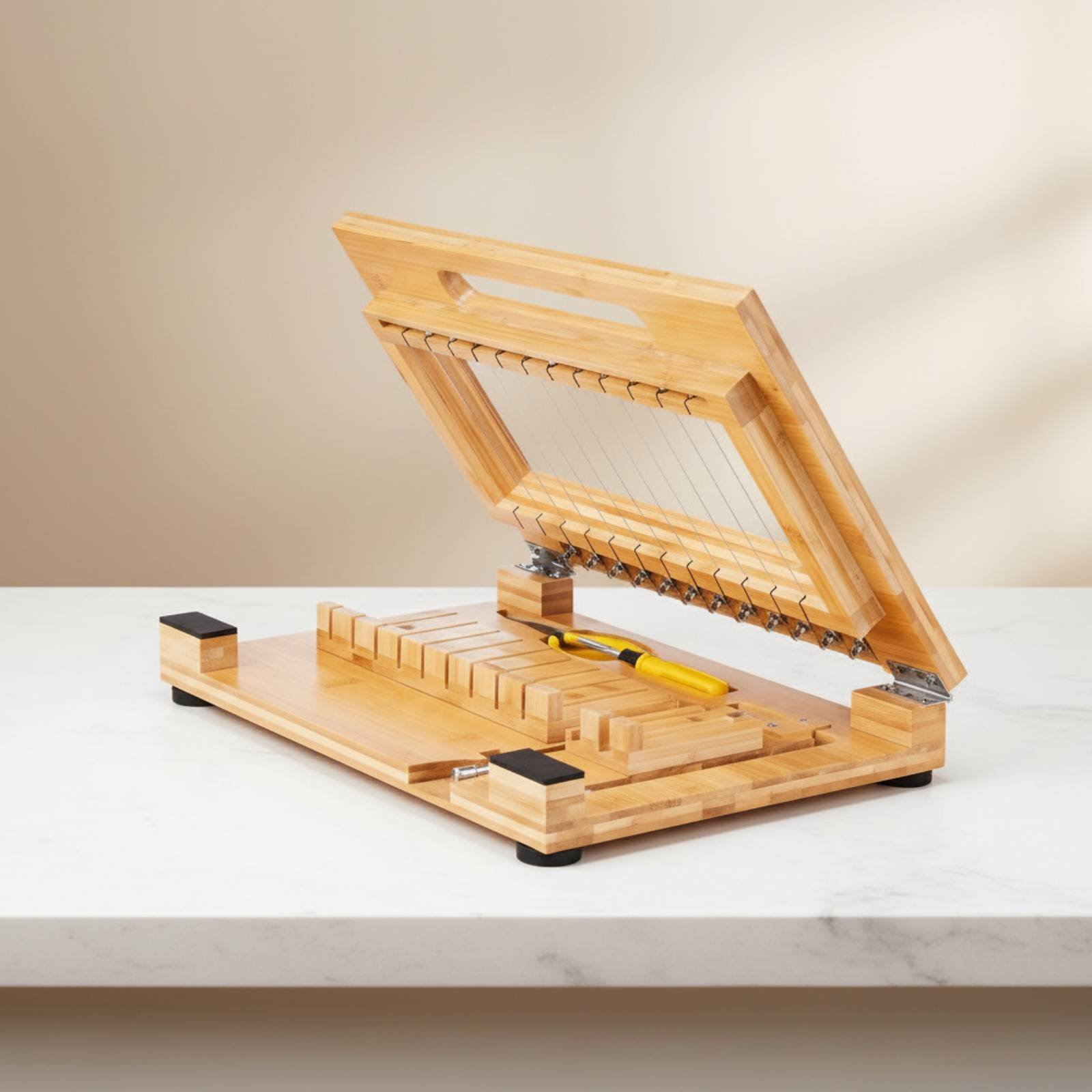 Bamboo Soap Cutter 2-in-1 Desi - Tools In The Workshop recensione e prezzo