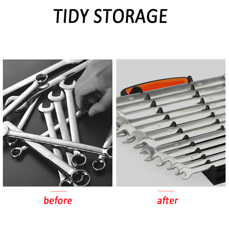 Plastic Wrench Organizer Tray  - Workshop Tools Holder recensione e prezzo