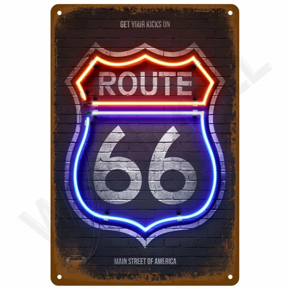 Vintage Retro Tin Signs Set -  - Tools For Motorcycle Workshop recensione e prezzo