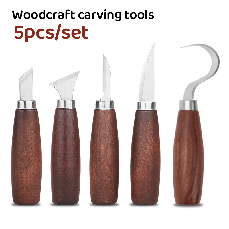 5pcs tools for wood carving Ch - Chisel Set Wood recensione e prezzo
