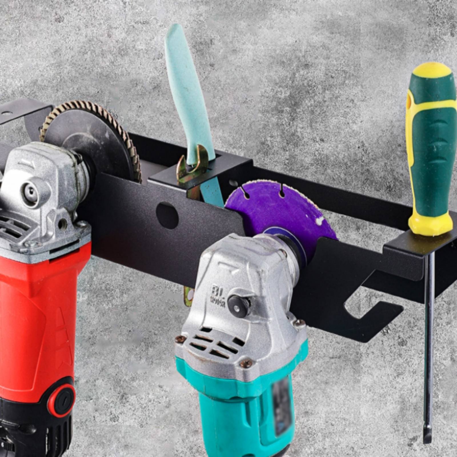 4 Bay Angle Grinder Rack Heavy - Tools In The Workshop recensione e prezzo