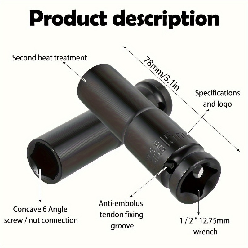Socket Set 8–24mm 1/2-Inch Dri - Tools For Motorcycle Workshop recensione e prezzo