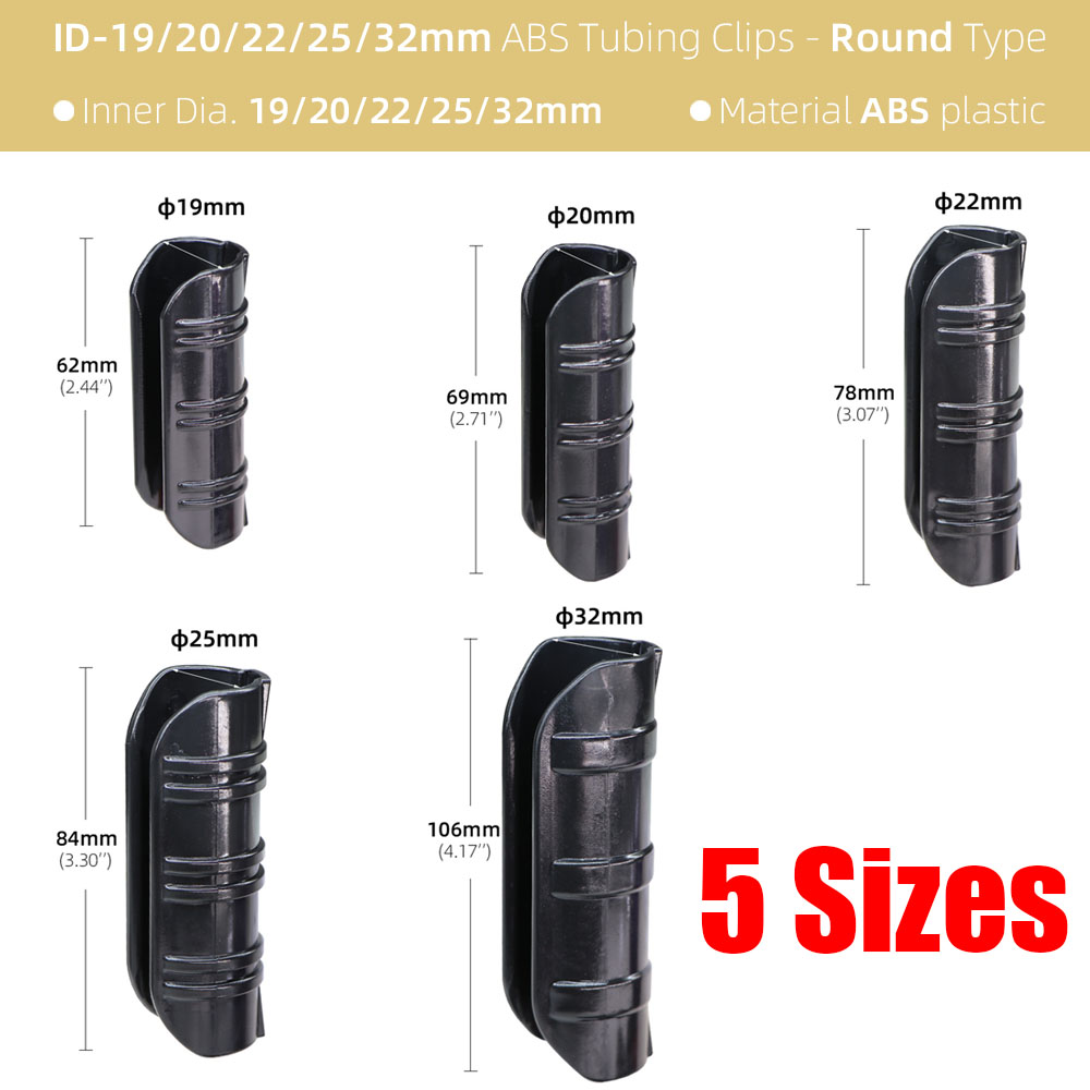 20-50PCS 19/20/22/25/28MM Gard - Pipe Clamp Bar recensione e prezzo