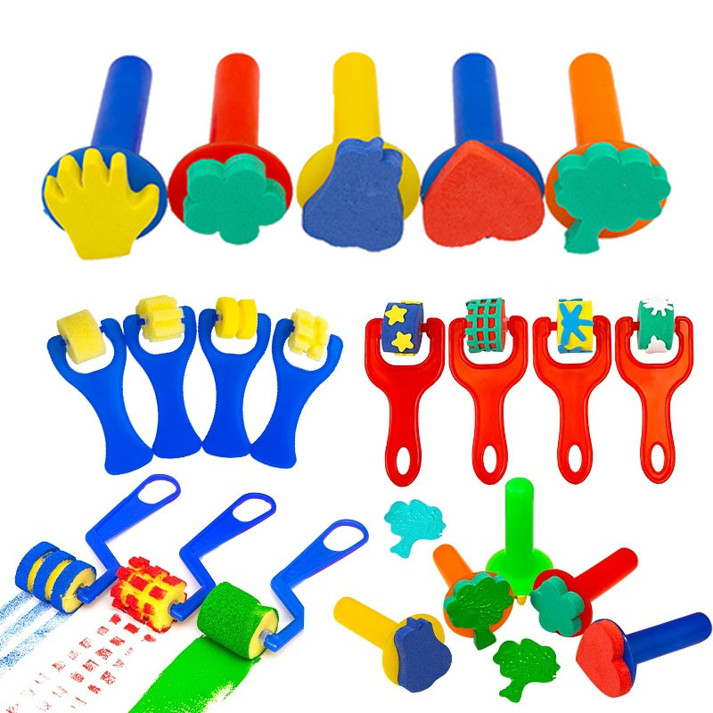 Children Toddler Sponge Stamp  - Tools Workshop Kids recensione e prezzo