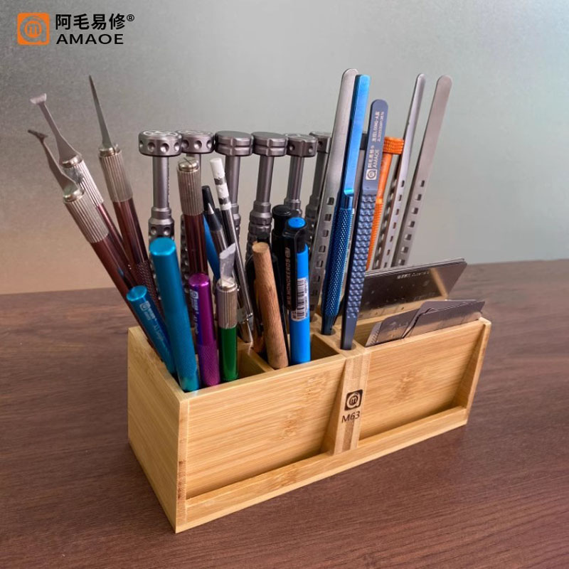 Amaoe M63 Bambo Storage Box Mu - Workshop Tools Rack recensione e prezzo