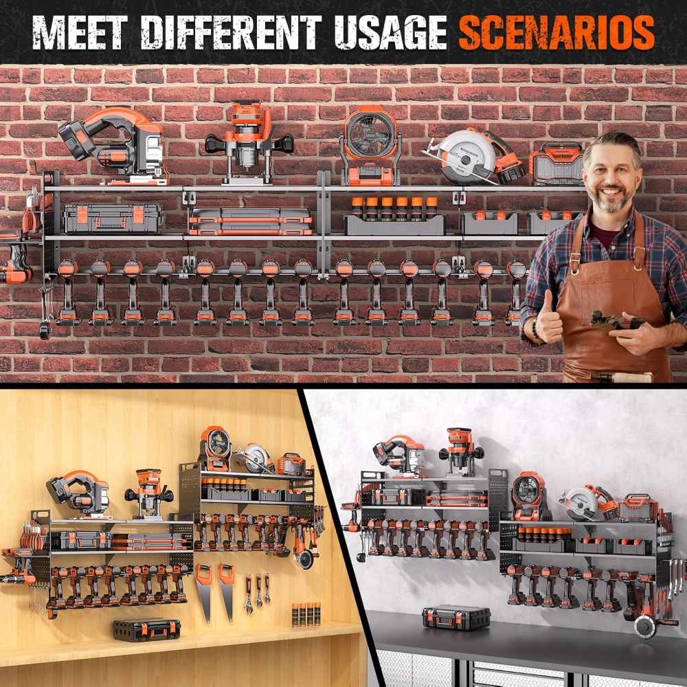 Large Wall Mount Tool Organize - Workshop Tools Holder recensione e prezzo
