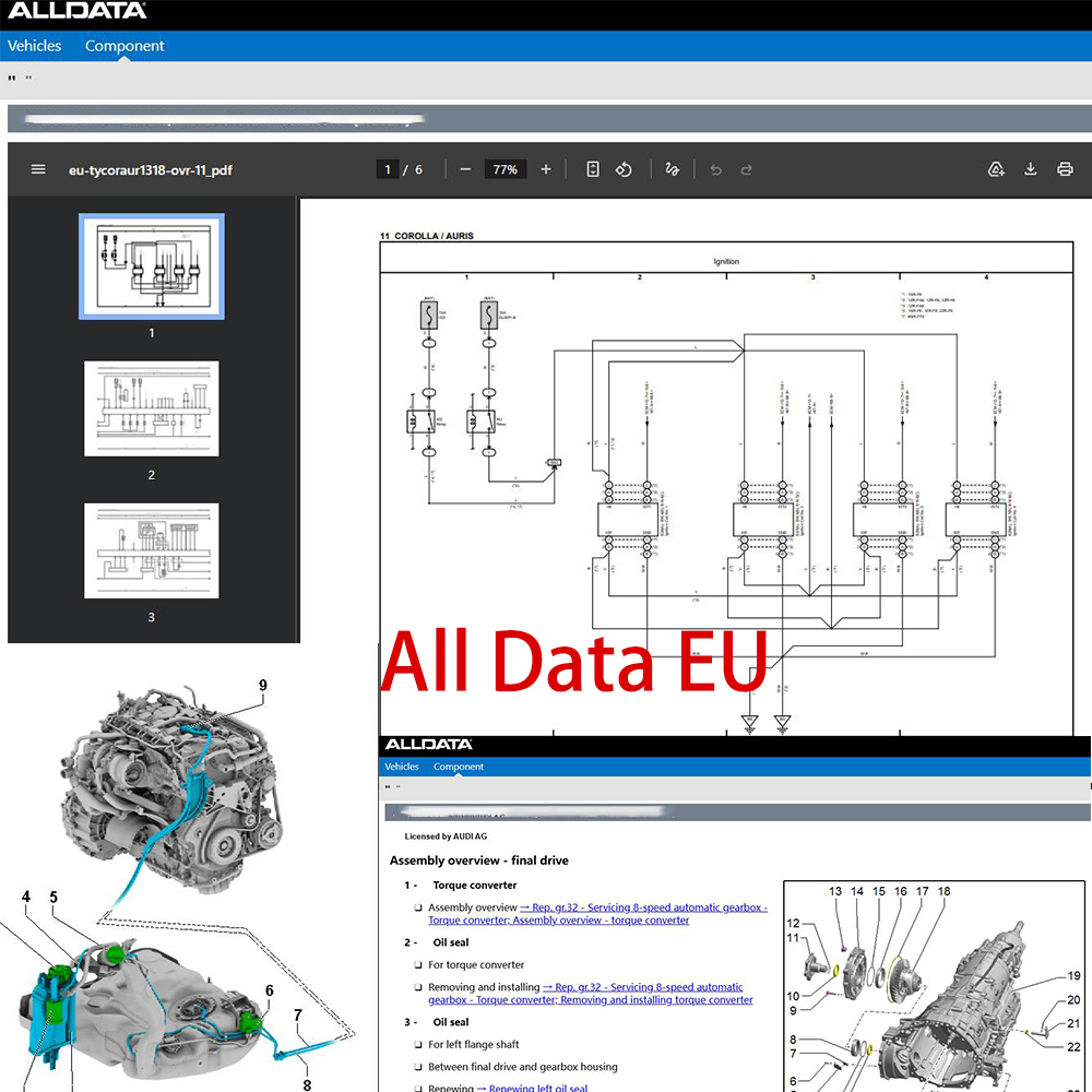 2026 Alldata Repair Software F - Workshop Tools Online recensione e prezzo