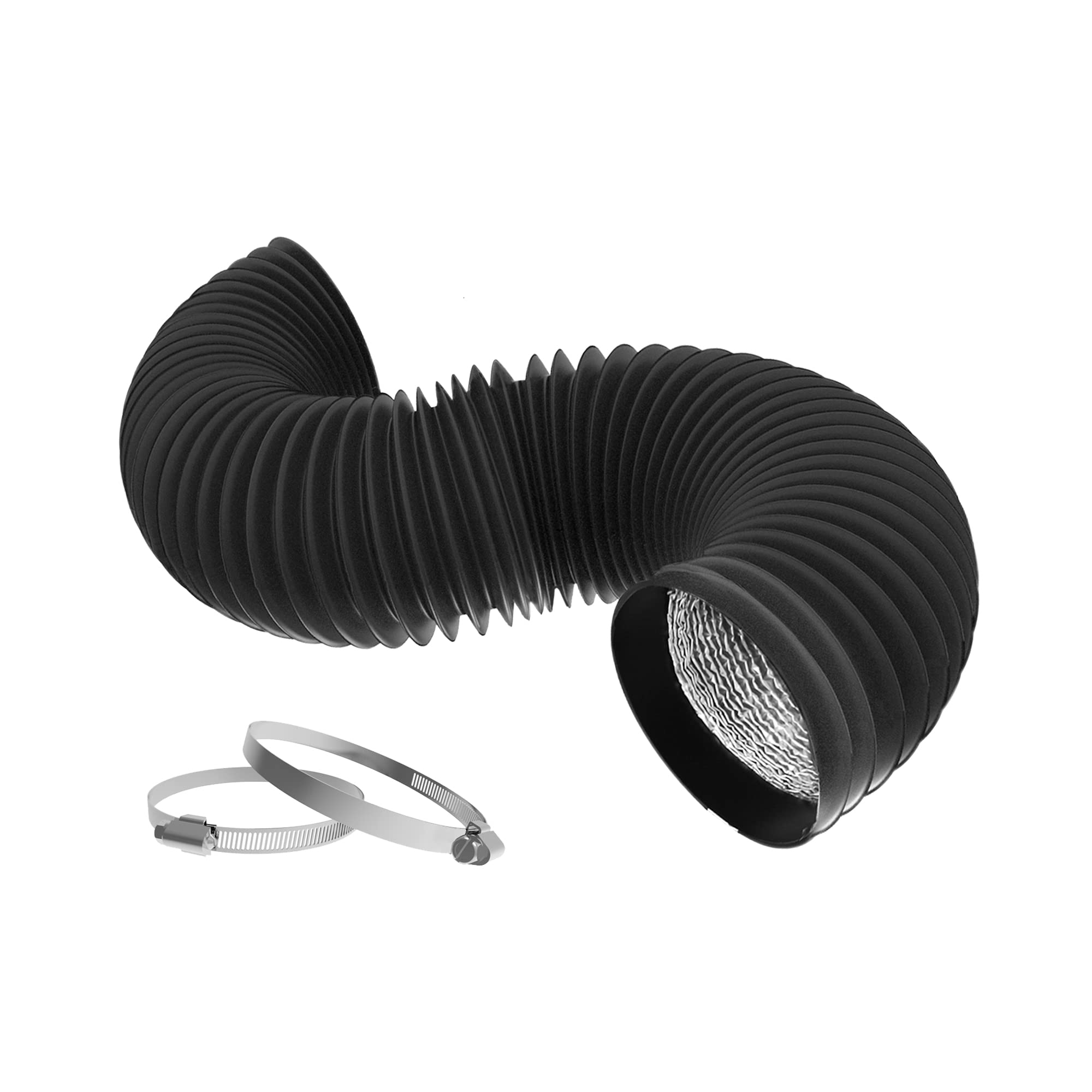 4 inch Dryer Vent Hose with 2  - Pipe Clamp Bar recensione e prezzo