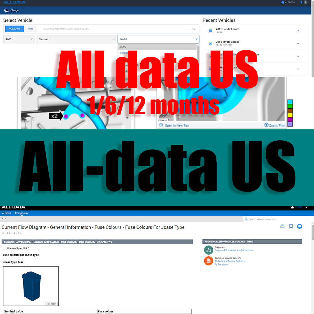 2026 Alldata US Full Version O - Workshop Tools Online recensione e prezzo