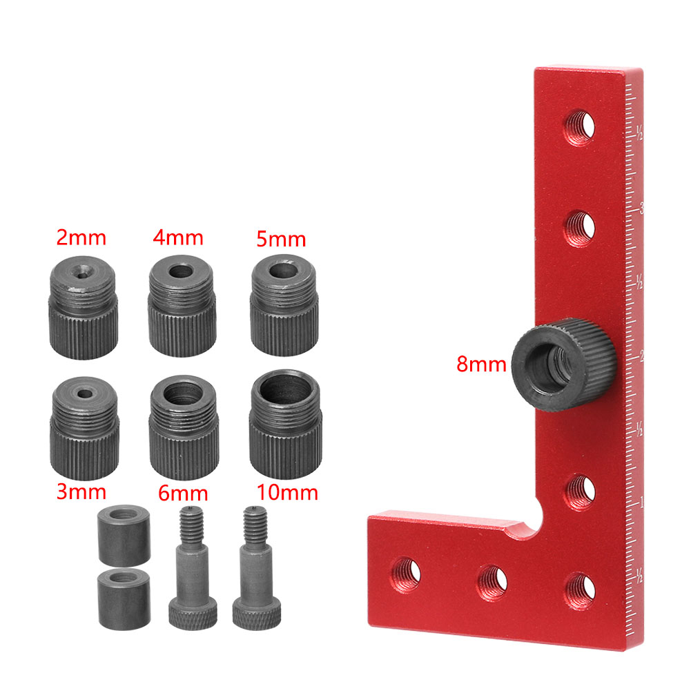 2-10mm Vertical Pocket Hole Ji - Dowel Jig Kit recensione e prezzo