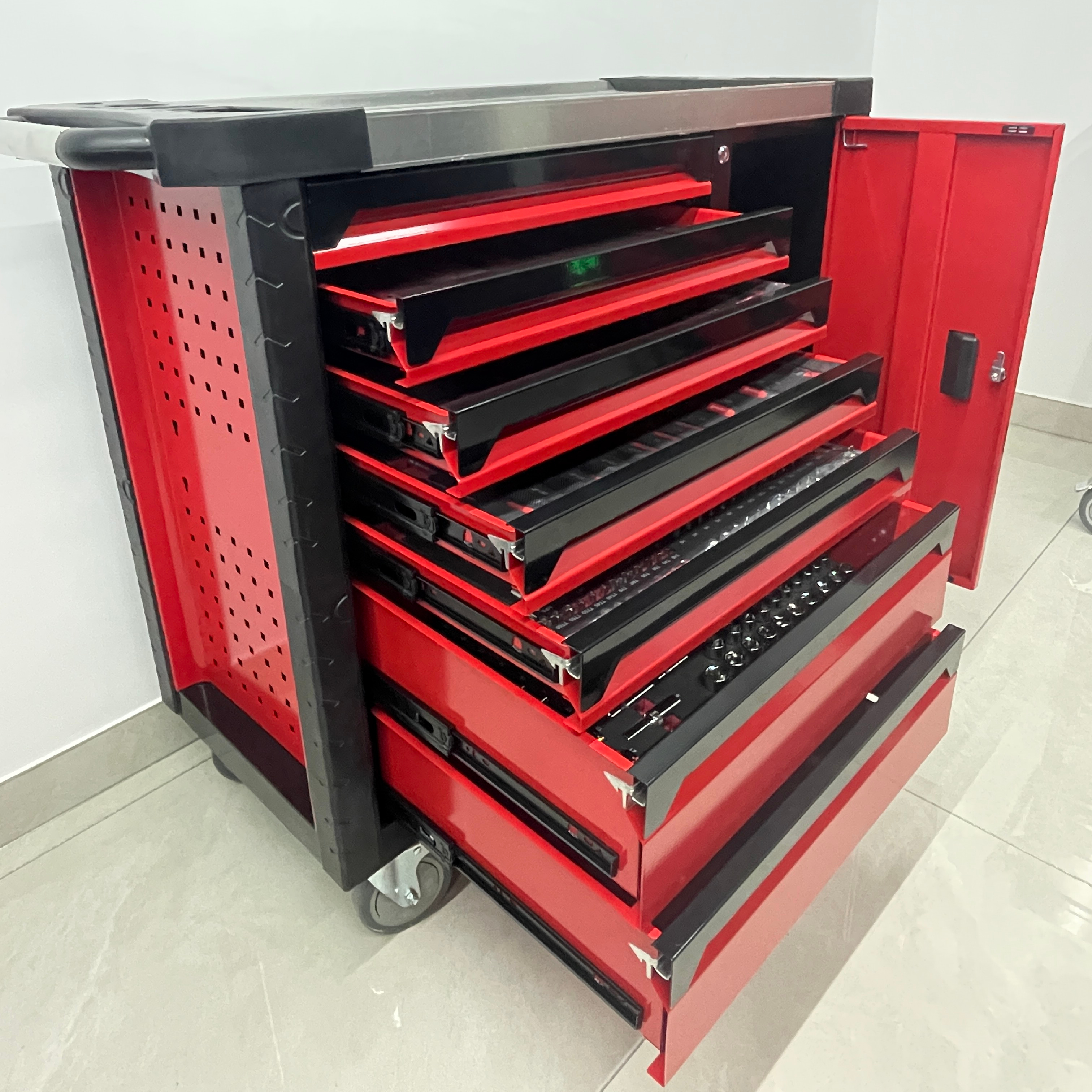 CE Certified 7 Drawer Tool Cab - Workshop Tools Trolley recensione e prezzo