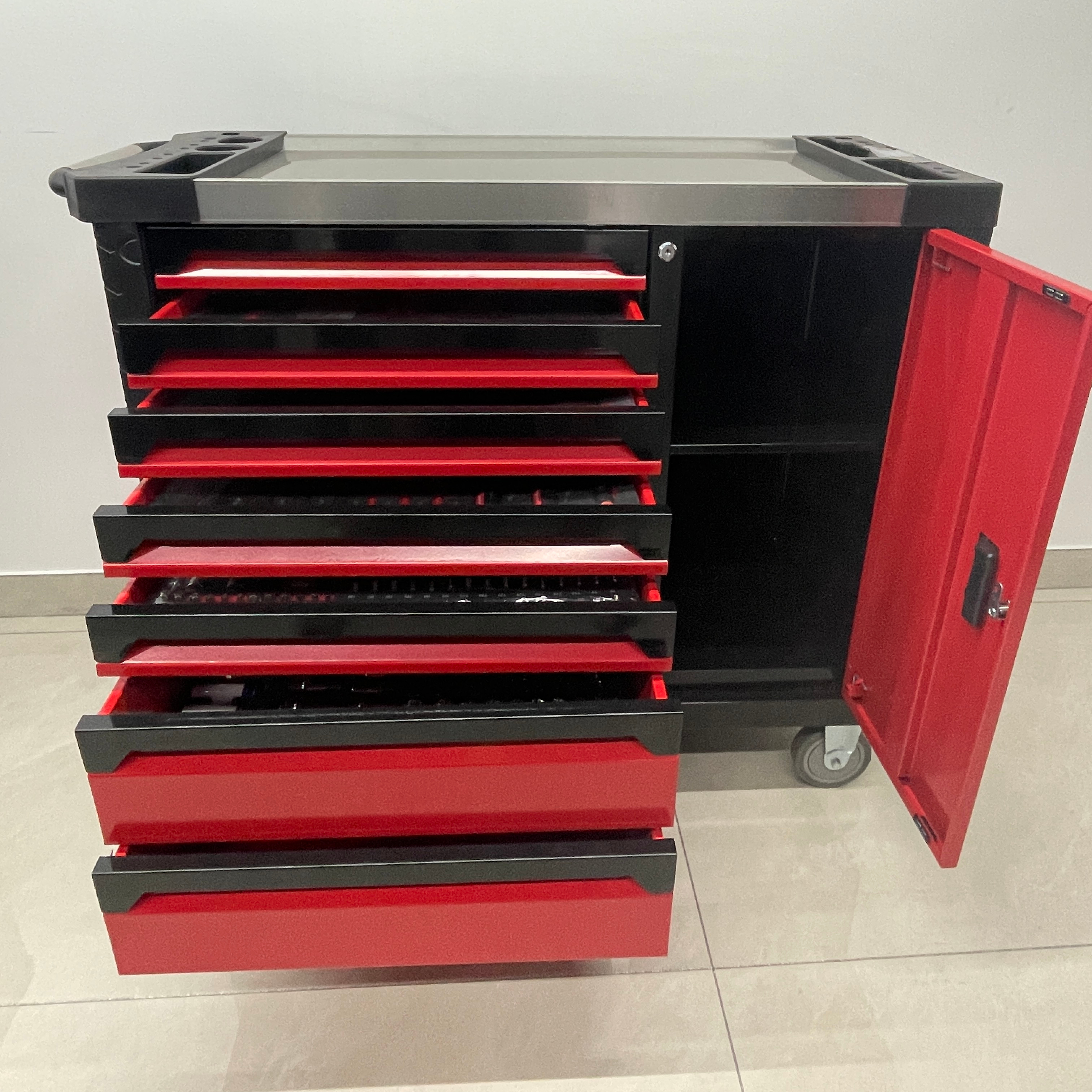 CE Certified 7 Drawer Tool Cab - Workshop Tools Trolley recensione e prezzo