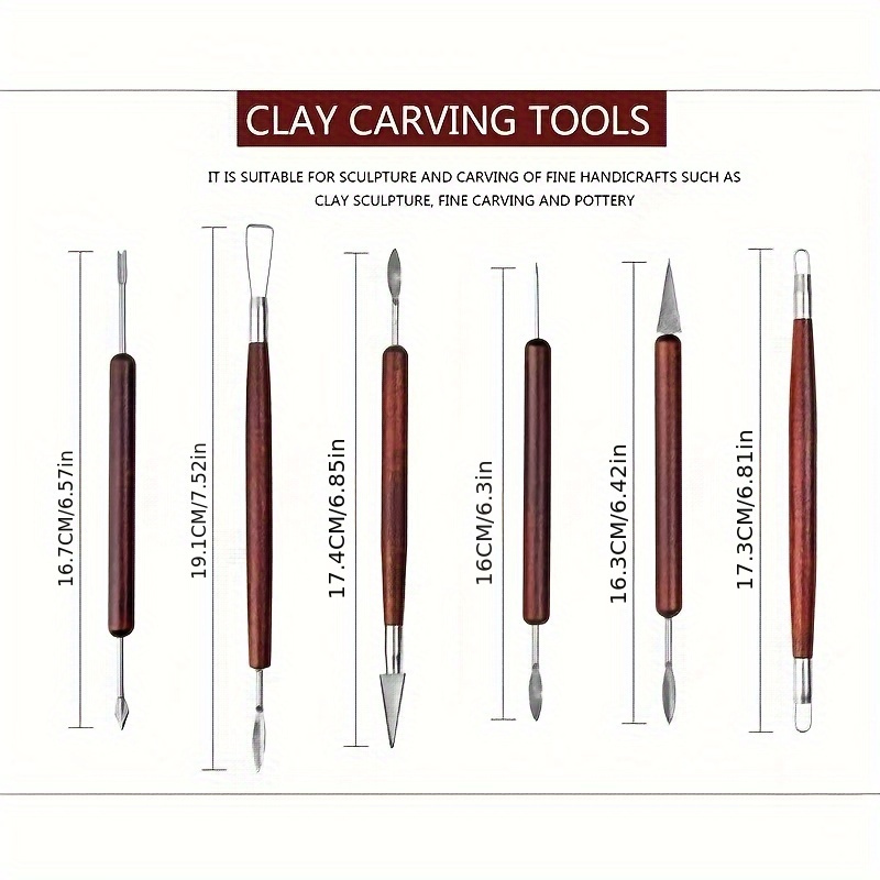 6PCS Sculpting Tool Pottery Wo - Chisel Set Wood recensione e prezzo
