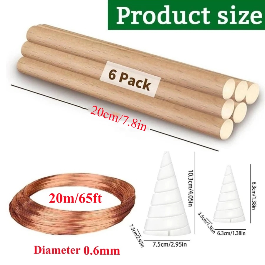 20m/65ft Electroculture Garden - Dowel Jig Kit recensione e prezzo