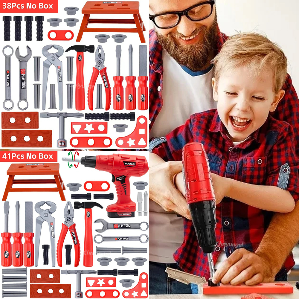 38/41 PCS Pretend Tools Kit Ki - Tools Workshop Kids recensione e prezzo
