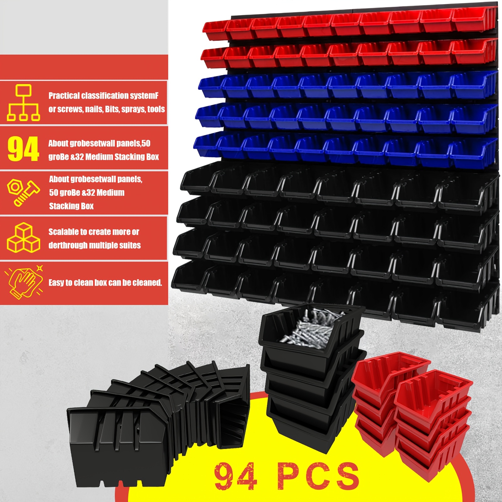 Wall-Mounted Tool Organizer Sy - Workshop Tools Holder recensione e prezzo