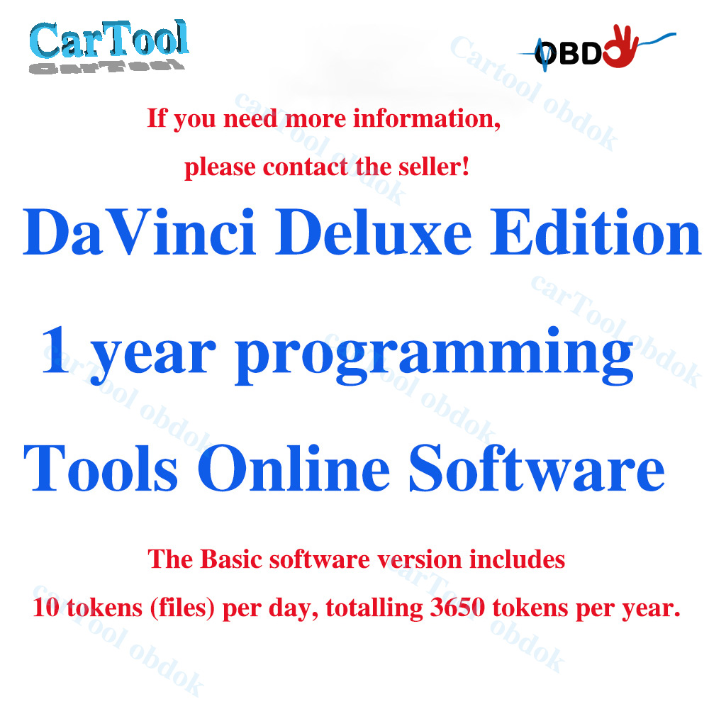 DaVinci Deluxe Edition 1 year  - Workshop Tools Online recensione e prezzo