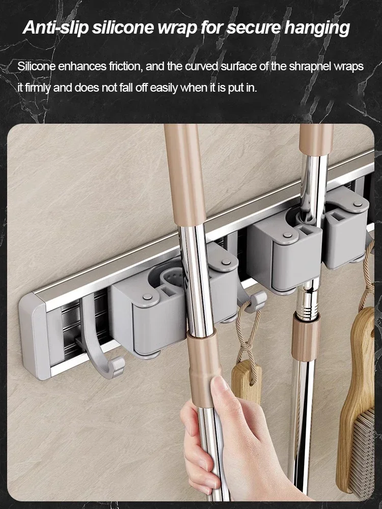 Mop and Broom Organizer Mop Ho - Workshop Tools On Wall recensione e prezzo