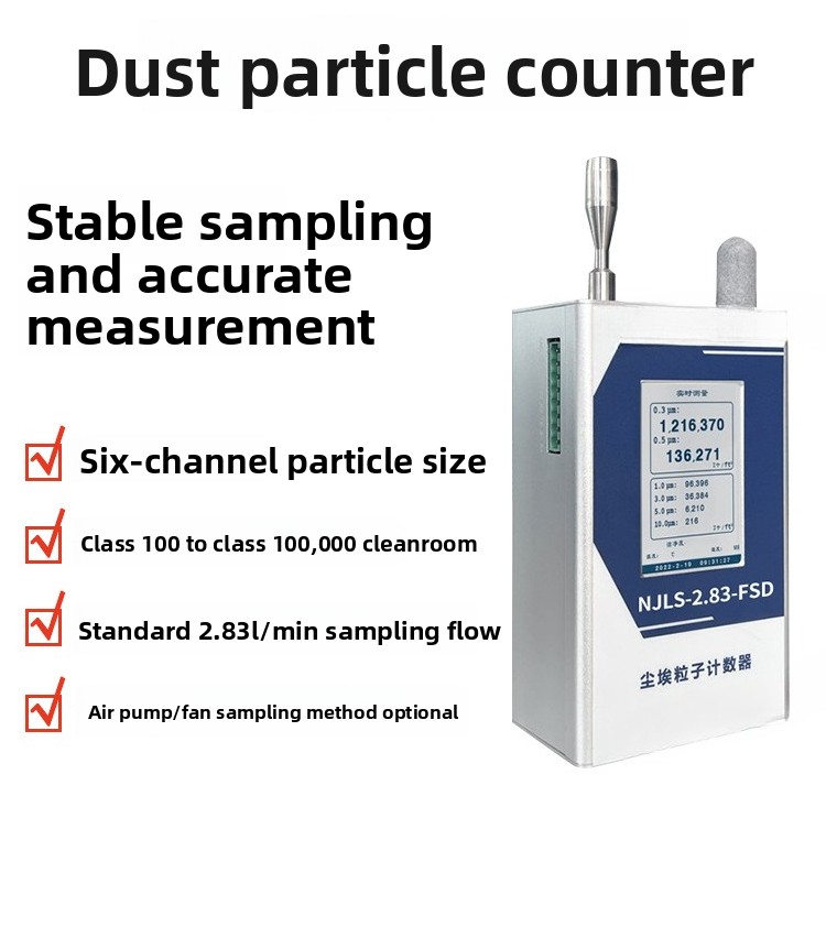 Online dust particle counter,  - Workshop Tools Online recensione e prezzo