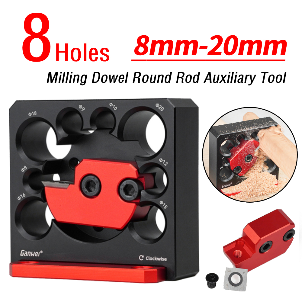 Adjustable Round Bar Round Ten - Dowel Jig Kit recensione e prezzo