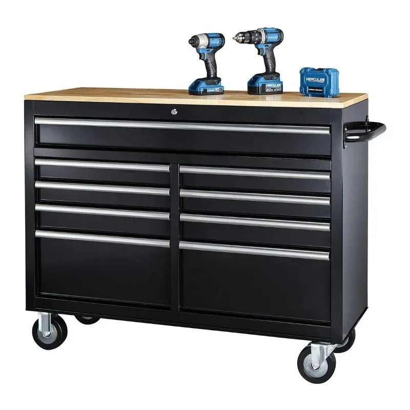 Heavy-Duty 46 Inch 9-Drawer Wo - Workshop Tools Trolley recensione e prezzo