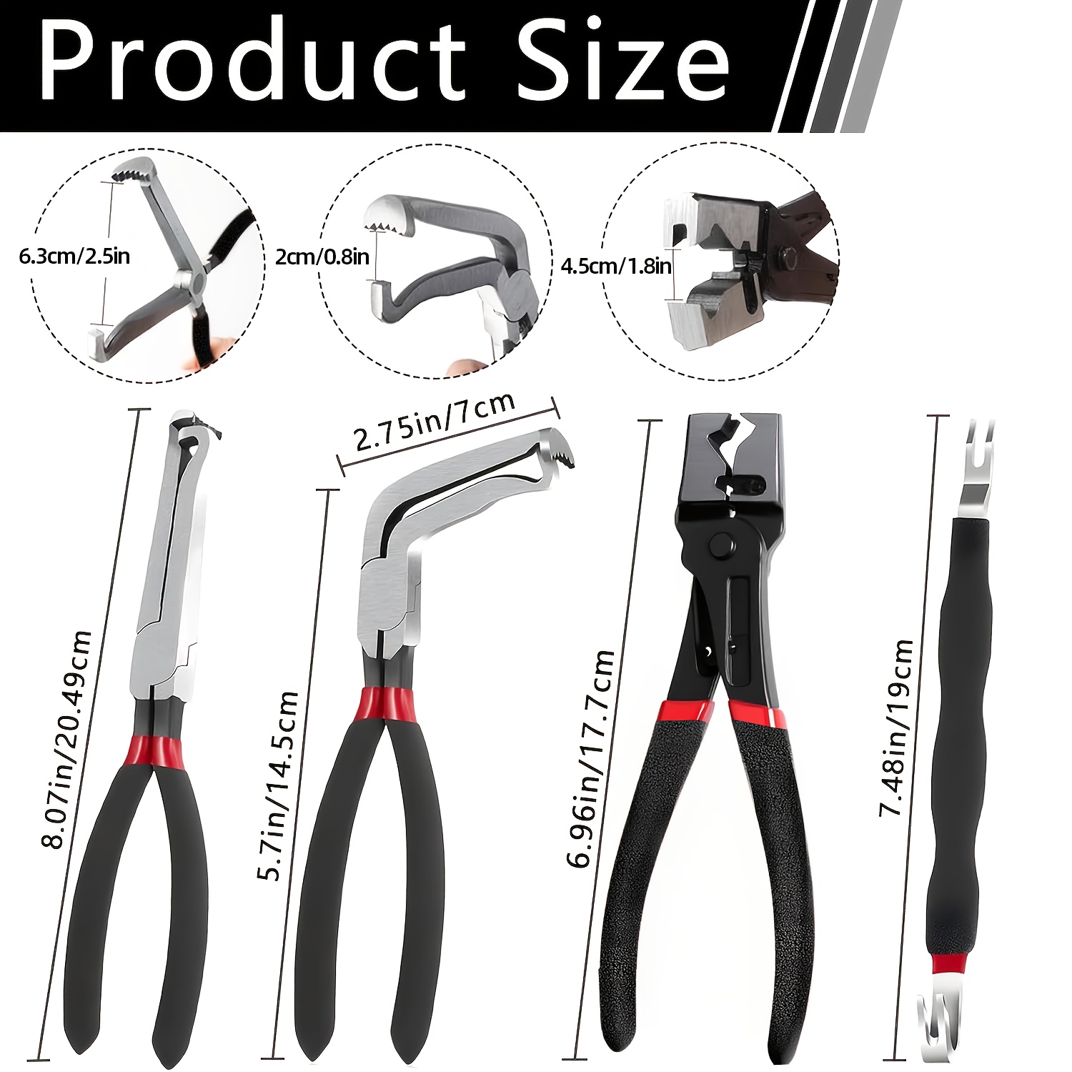 5Pcs Electrical Disconnect Pli - Workshop Tools Sale recensione e prezzo