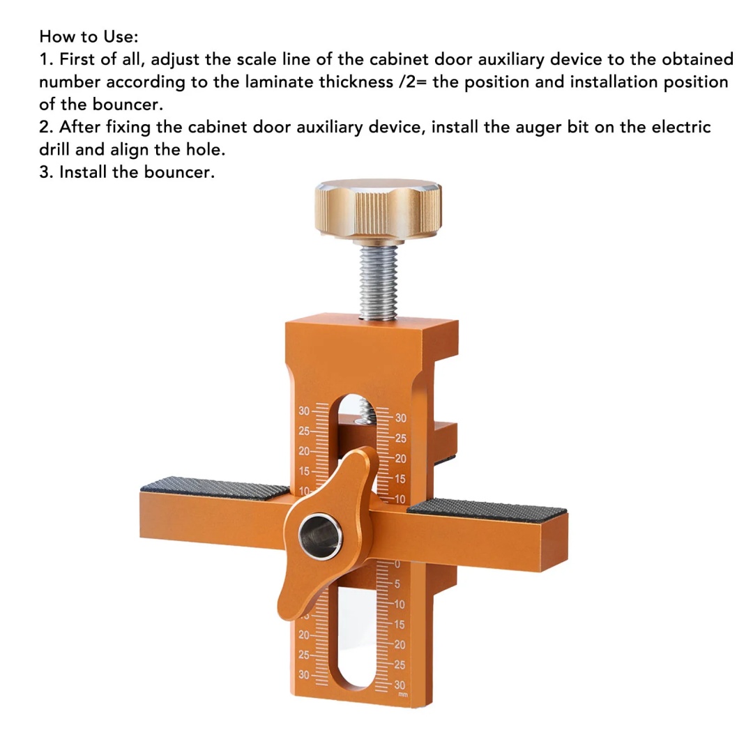 Cabinet Door Panel Installatio - Dowel Jig Kit recensione e prezzo