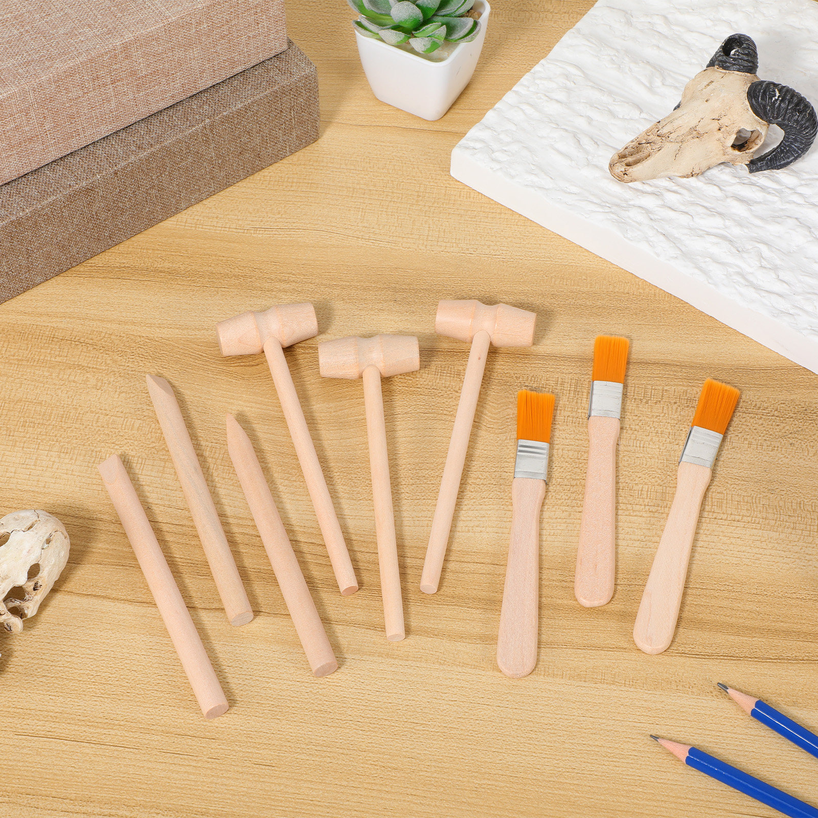 3Sets Dinosaur Digging Tools E - Chisel Set Wood recensione e prezzo