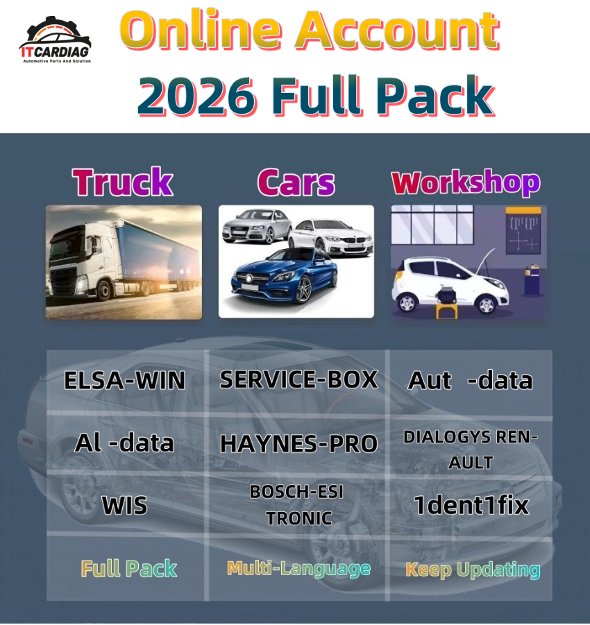 2026 Online Account for Auto-d - Workshop Tools Online recensione e prezzo