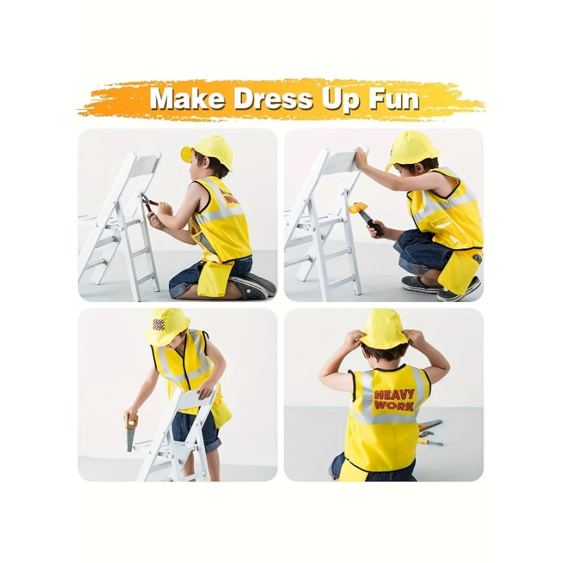 Toddler Construction Worker Ve - Tools Workshop Kids recensione e prezzo