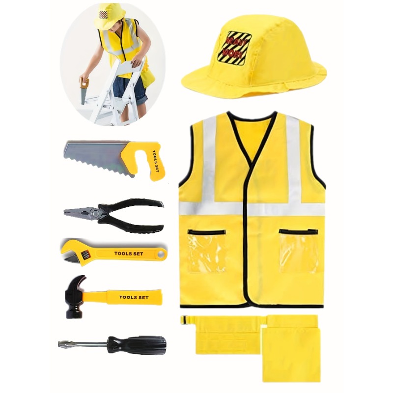 Toddler Construction Worker Ve - Tools Workshop Kids recensione e prezzo