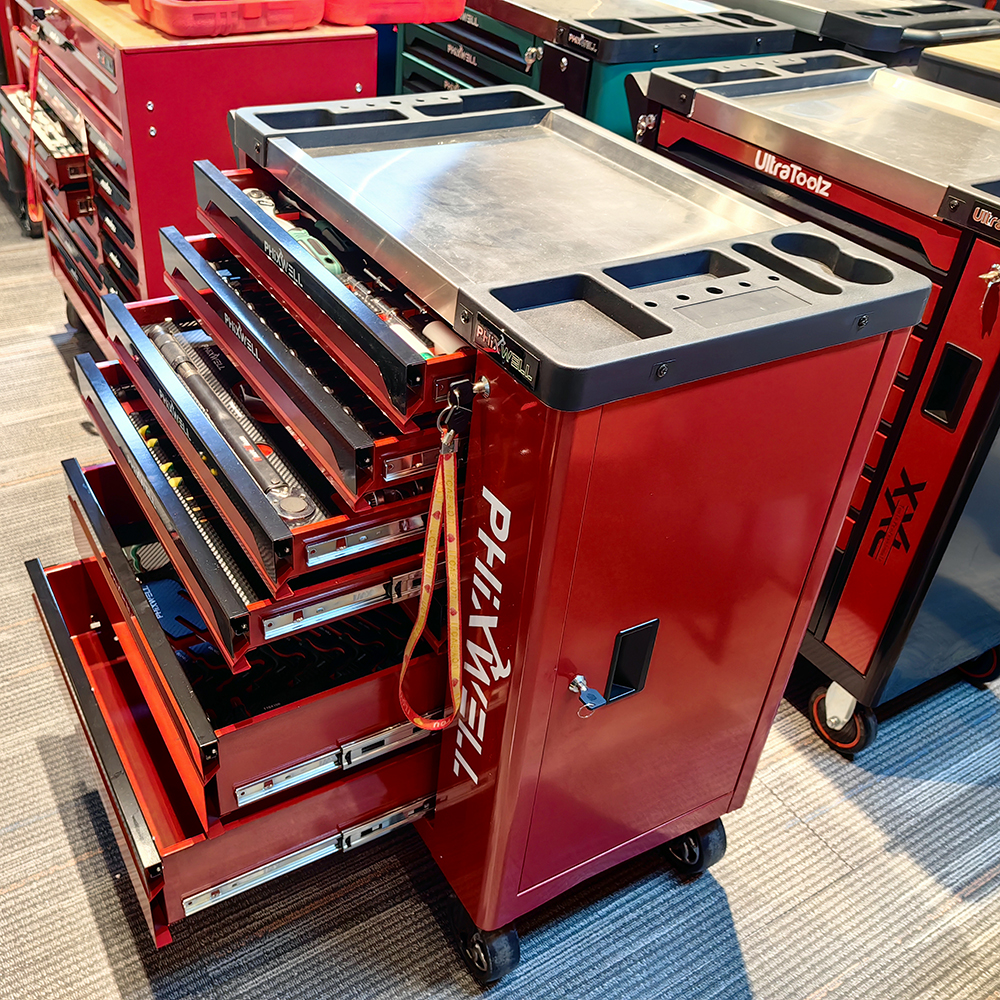 Workshop 7 Drawers Stainless S - Workshop Tools Trolley recensione e prezzo