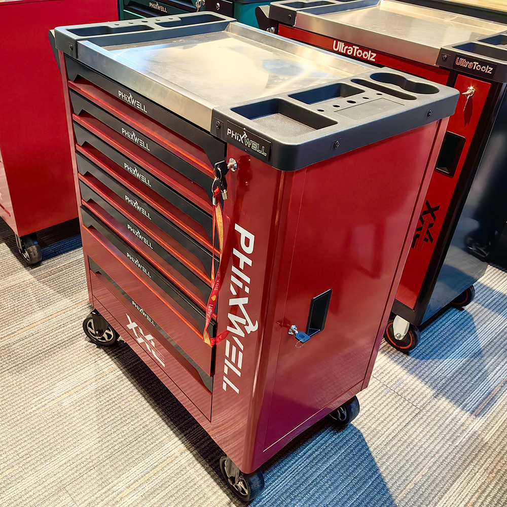 Workshop 7 Drawers Stainless S - Workshop Tools Trolley recensione e prezzo