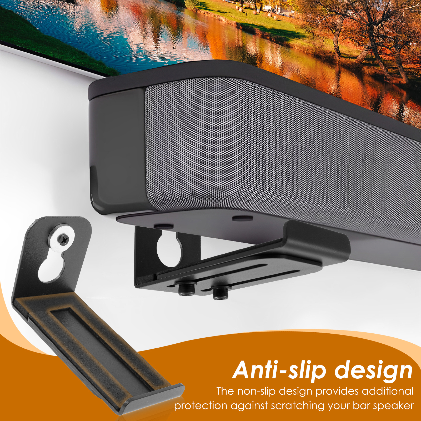 2Pcs Soundbar Speaker Stands W - Workshop Tools On Wall recensione e prezzo