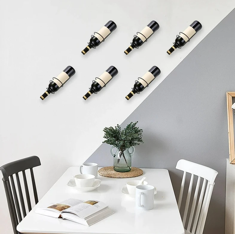 Pack Of 6 Wall Mounted Wine Ra - Screw Organizer Kit recensione e prezzo