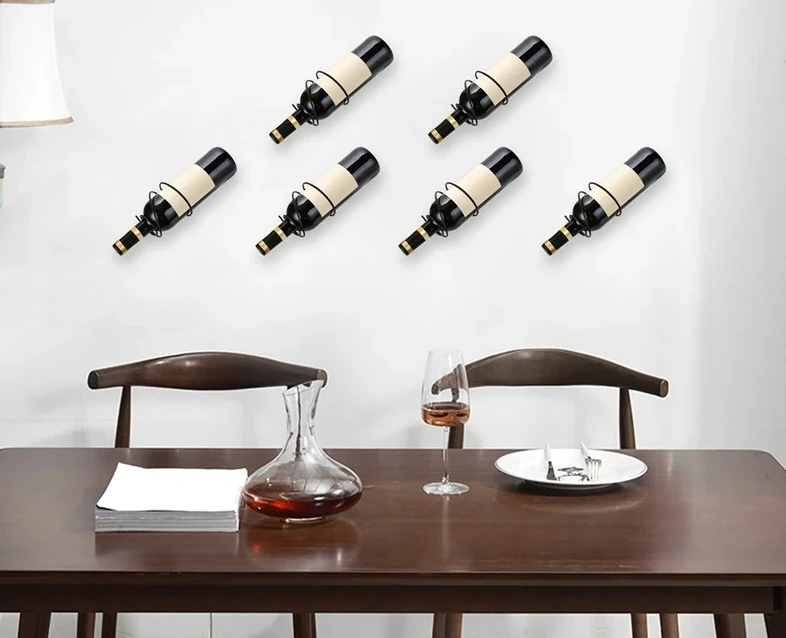 Pack Of 6 Wall Mounted Wine Ra - Screw Organizer Kit recensione e prezzo