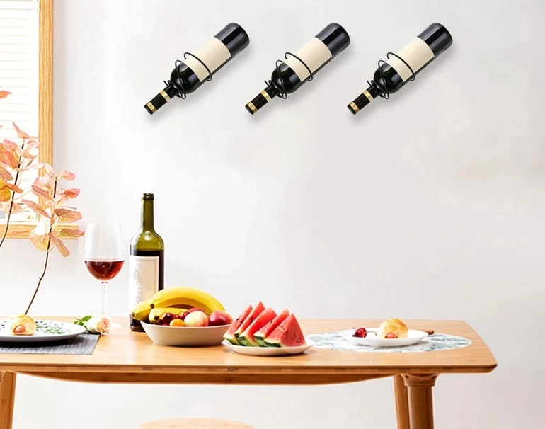 Pack Of 6 Wall Mounted Wine Ra - Screw Organizer Kit recensione e prezzo