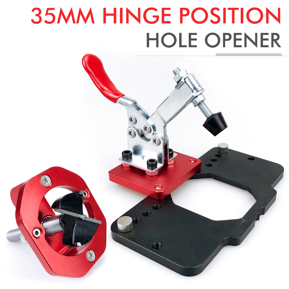 35mm Concealed Door Hinge Jig  - Dowel Jig Kit recensione e prezzo