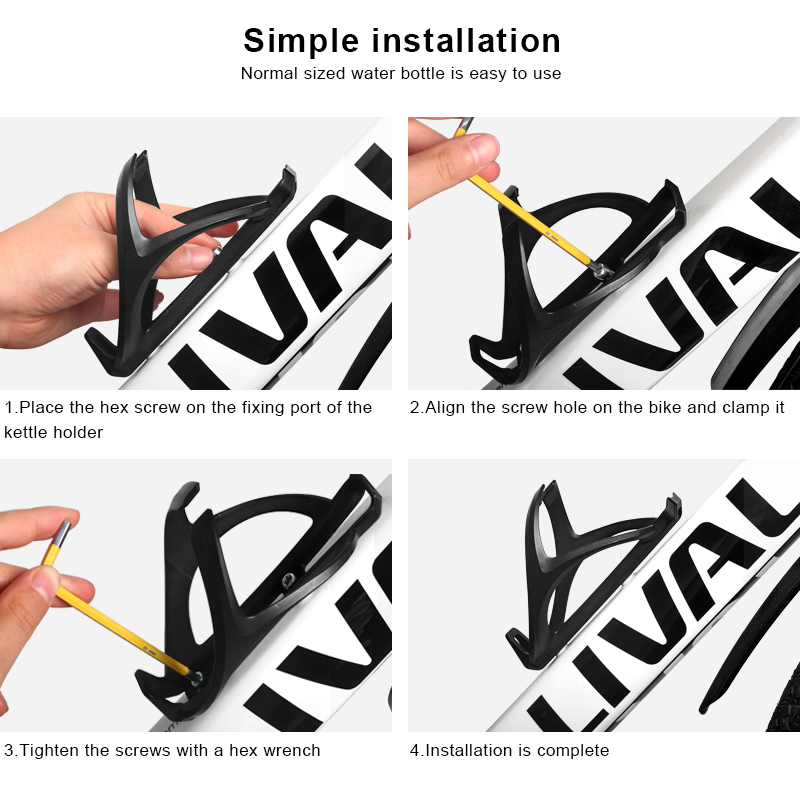 Bicycle Water Bottle Cages Wit - Screw Organizer Kit recensione e prezzo