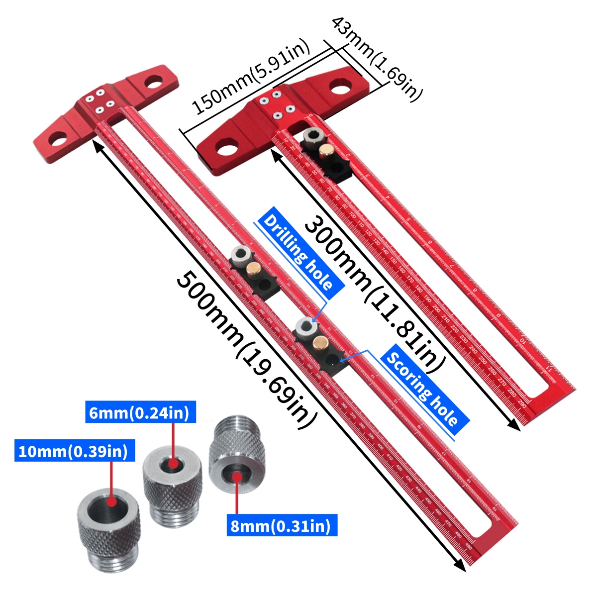 Woodworking 2 in 1 Drilling Po - Dowel Jig Kit recensione e prezzo