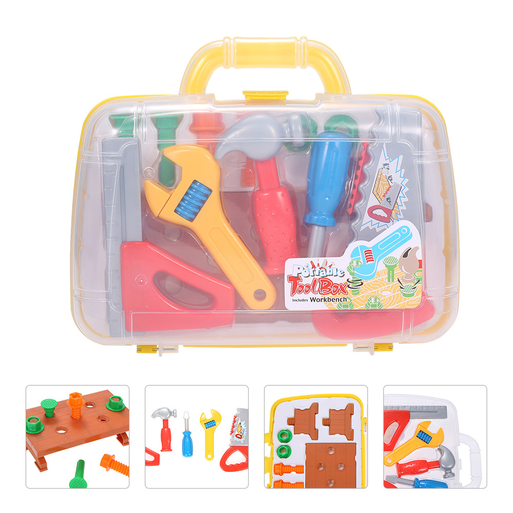 1Set Plastic Toolbox Pretend P - Tools Workshop Kids recensione e prezzo