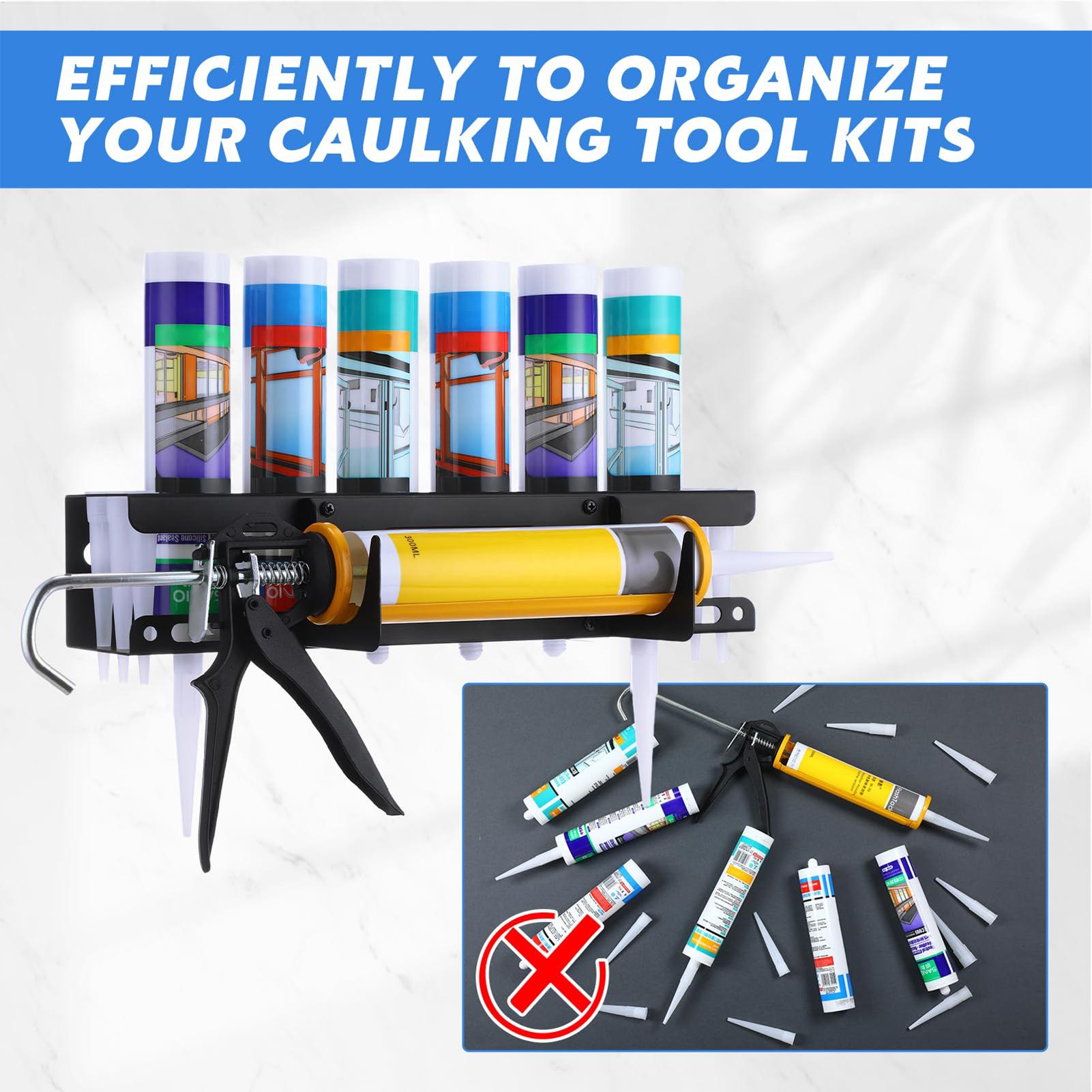 Caulking Guns and Tube Holder  - Workshop Tools On Wall recensione e prezzo
